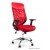 Fotel biurowy obrotowy MOBI czerwony